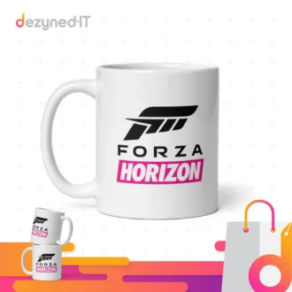 Forza Horizon White Glossy Mug