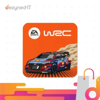 EA WRC Cork-Back Coaster
