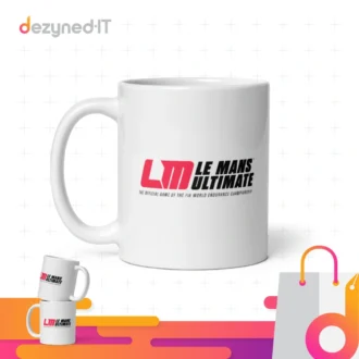 Le Mans Ultimate White Glossy Mug