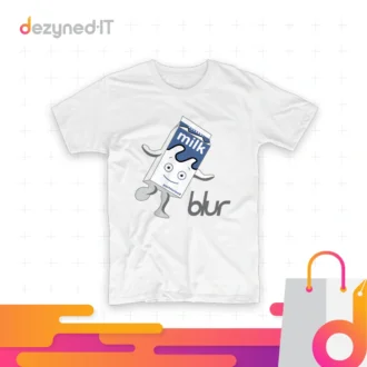 Blur “Coffee & TV Milk Carton” Unisex T-Shirt