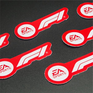 EA F1 premium vinyl sticker in custom shape